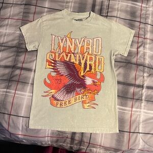 Lynyrd Skynyrd Graphic Tee in Light Green